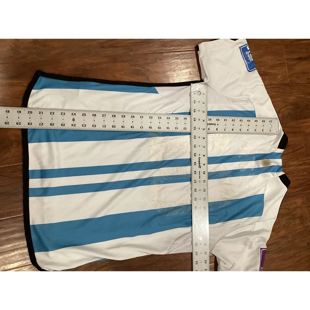Argentina Home Worl Cup 2022 Size M Messi #10 Jersey